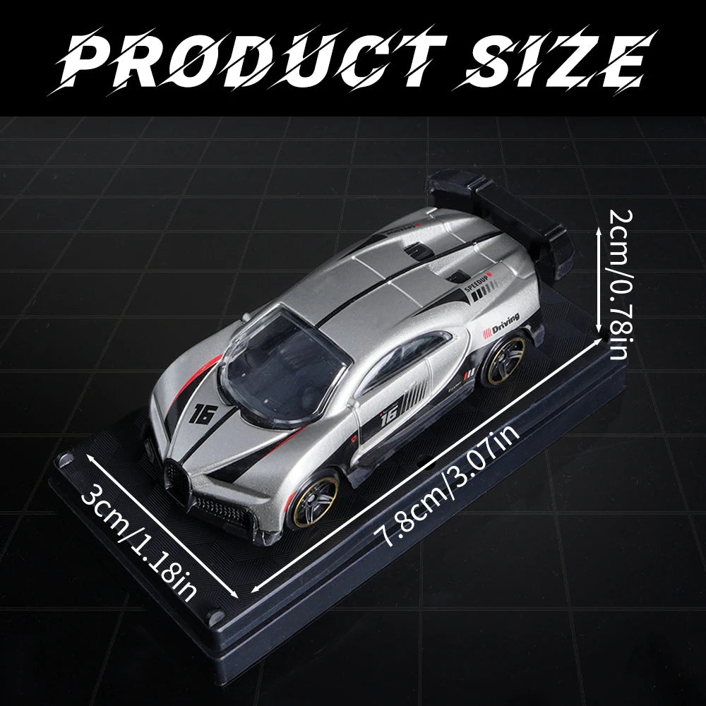 Vision GT Die-cast Model, Alloy Car Toys Collectibles, 1/64 Scale Racing Ornament, Home Decoration, Gifts for Ages 3+ Boys -