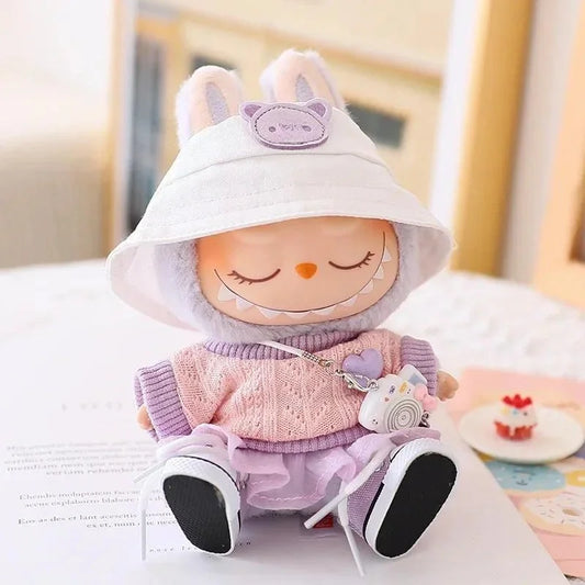 Doll Clothes for 45cm Dolls – Do-It-Yourself Accessories, Sweater Jumpsuit for Reborn Dolls