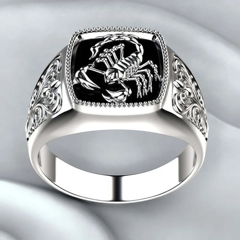 925 Sterling Silver Men Rings for Men Temperament Banquet Wedding Jewelry Anniversary Party Gifts