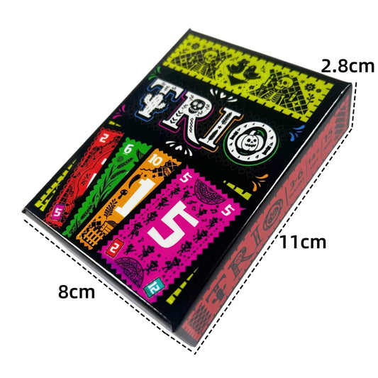 TRIO Strategic Card Board Game Toys For Family Party Card Game Matching Fun 3-6 Players Game Entertainment For All Ages Gifts