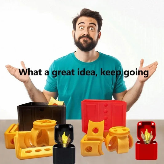 The Annoying Present with Screws Prank Surprise Pop-Up Novelty Funny Gift(Please pay attention to the text prompt in the pict