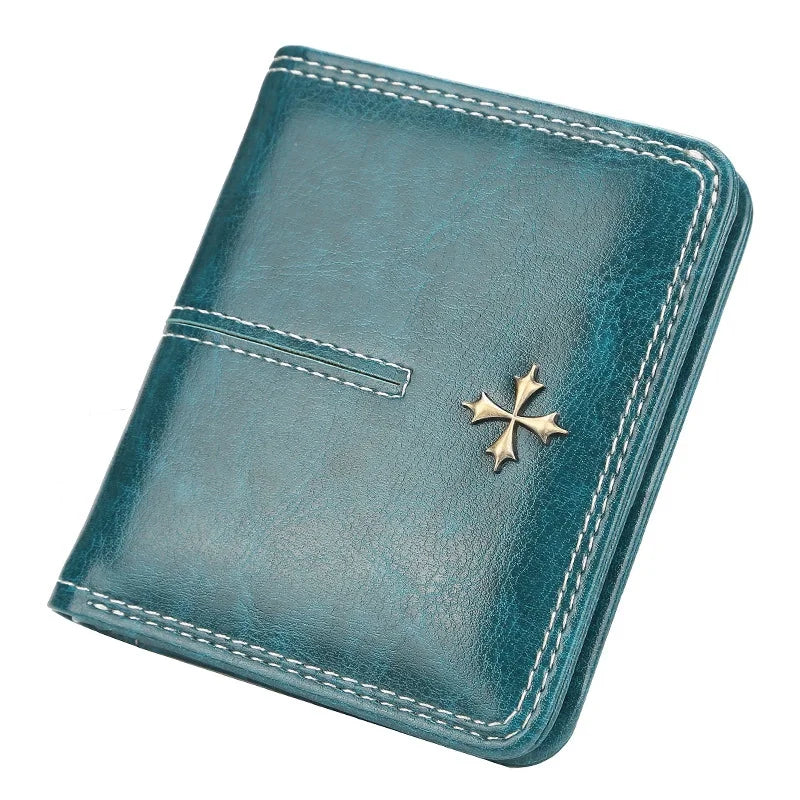 2025 Fashion Slim Women Wallets Mini Card Holder PU Leather Short Desigh High Quality Female Purse Coin Holder Women Wallets
