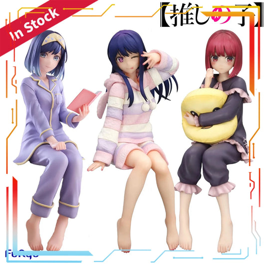 FuRyu Oshi no Ko Kurokawa Akane Hoshino Ai Arima Kana Pre-Painted Noodle Stopper Figure Collectible Toy for Fans Official