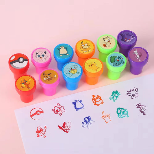 PokeMons Theme Party Favors Slap Bracelets Stickers Balloons Party Gifts Goodie Bag Stuffers Fillers Birthday Party Decoratio