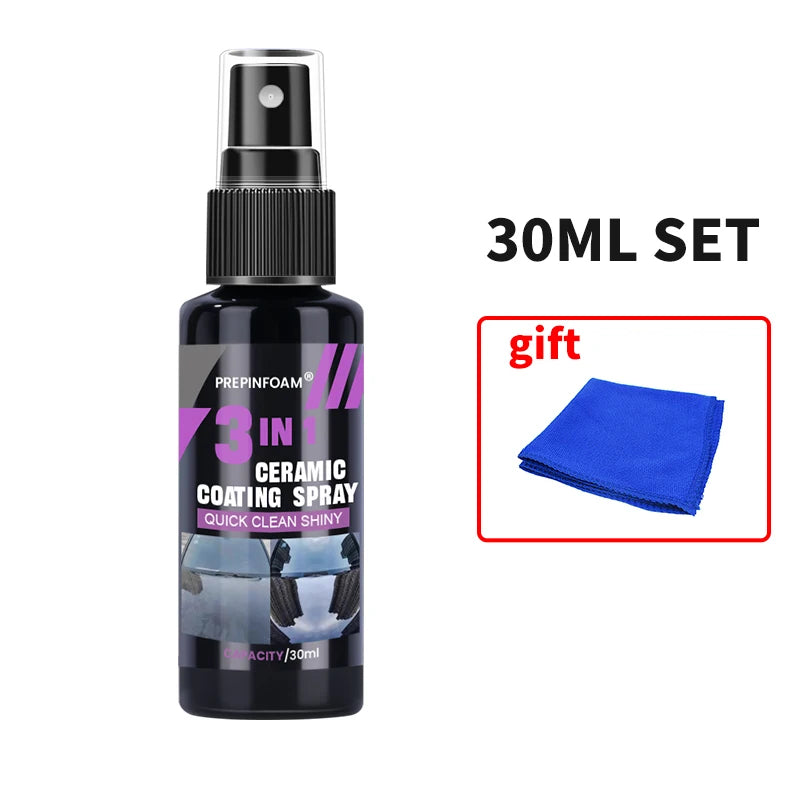 Ultimate Ceramic Coating Spray Coatin Nano Crystal Hydrophobic Layer Polishing Paint Coating Agent Polish Nanos Coatings - 30