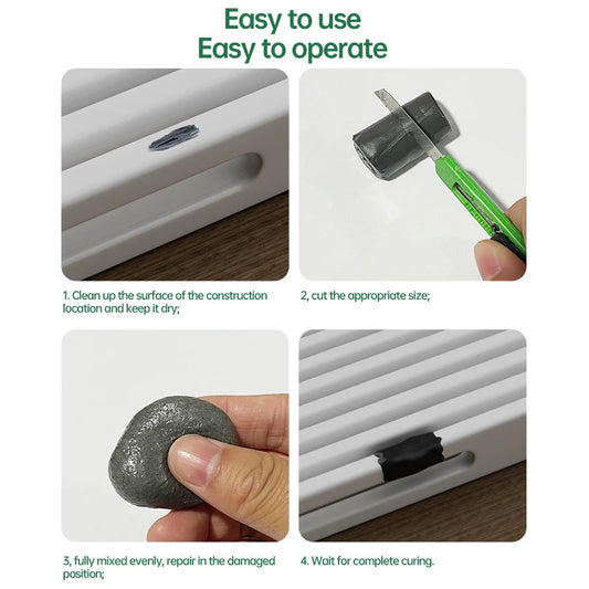 Epoxy Putty Stick Hard And Fast Repair Epoxy Glue Metal ABS Glass Ceramic Multi-application Cracks Repair Fills For Quick Fix