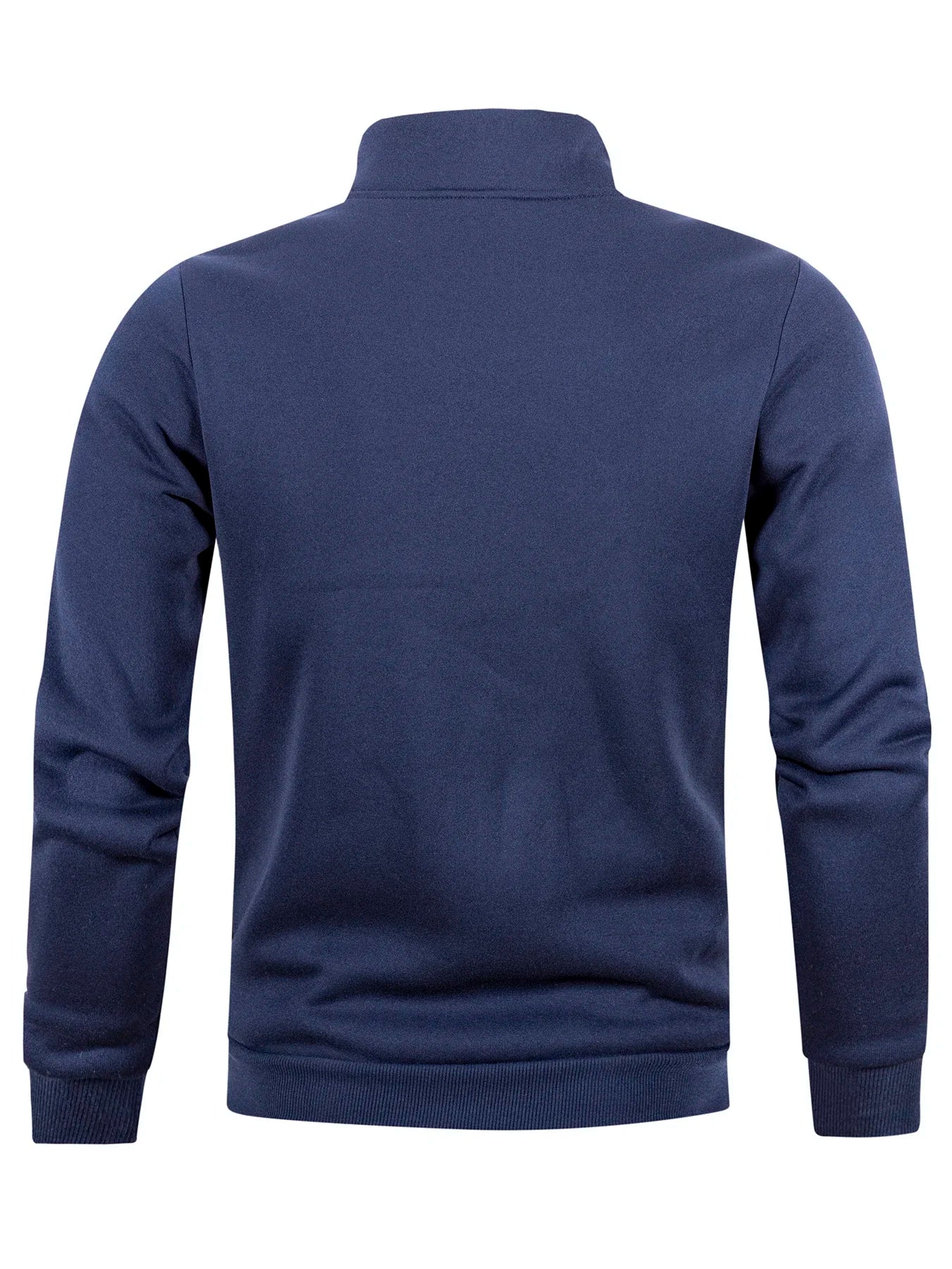 Men's Quarter Zip Up Long SleeveSlim Fit Lightweight Mock Neck Pullover Casual Sweaters Half Turtleneck Cozy Outdoor Streetwe
