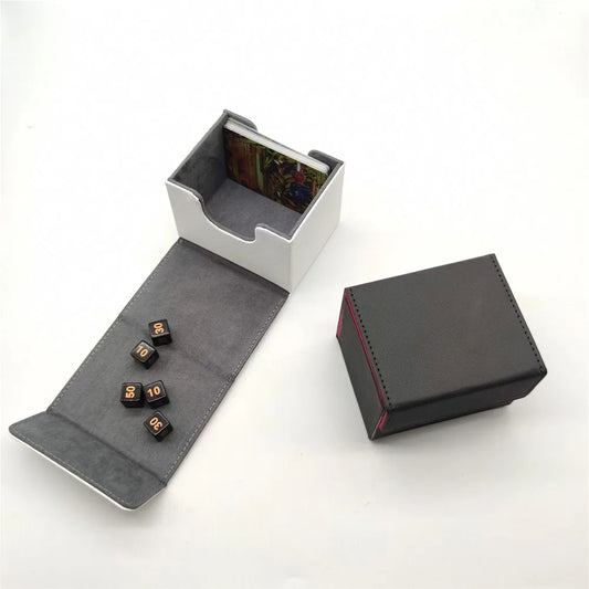 100+Trading Card Deck Box Storage Holder Organizer Cards Case for Card Collectible Game Card Cases Protectors Container