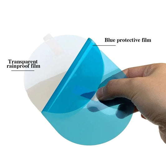 2pcs Universal Anti-Fog Anti-glare Rainproof Car Tuning Rearview Mirror Trim Film Cover Exterior Parts Car Glass Accessories