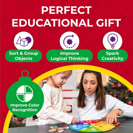 Busy Board for Toddlers Montessori Colors Sorting Sensory Board Animal Shapes Cognition Early Educational Toys Fine Motor Toy