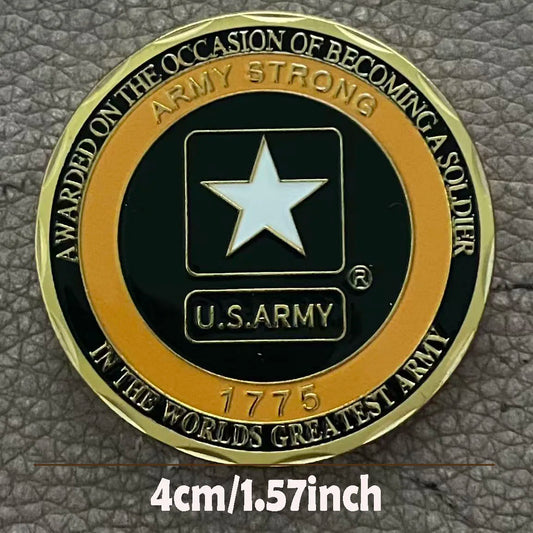 Souvenir Coin Veterans Memorial Coin US Army Military Challenge Coin
