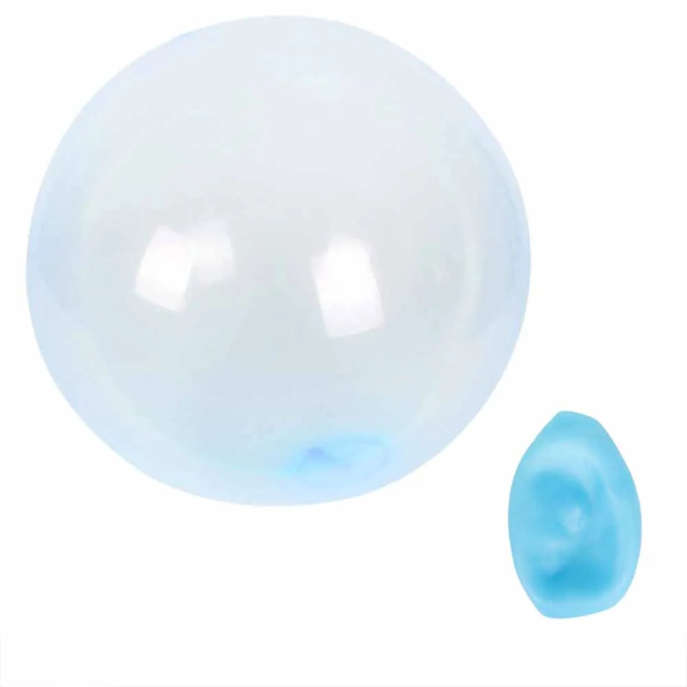 Kids Blow Up Balloon Toy Children Outdoor Soft Air Water Filled Bubble Ball Fun Party Game Summer Gift Inflatable Elastic Bal