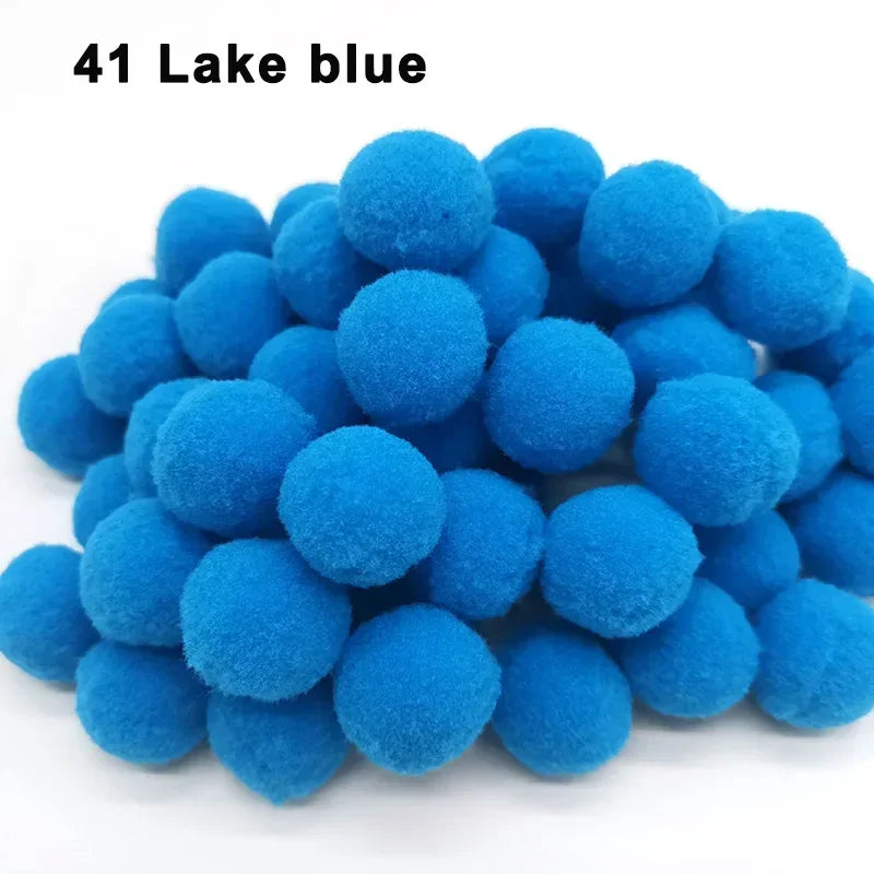 Mini Fluffy Soft Pom Poms Pompoms Ball,Handmade Craft Toys,Wedding Christmas Decor,DIY Sewing Supplies,8mm,10mm,15mm,20mm,30m