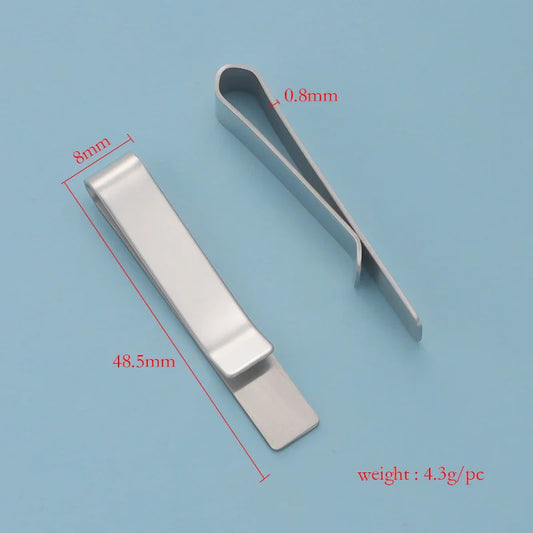 1Pc Tie Clip for Men Wedding Anniversary Business Casual Shirt Tie Bar Pin Gift Steel/Gold/Black Color Necktie Pin Tie Clip