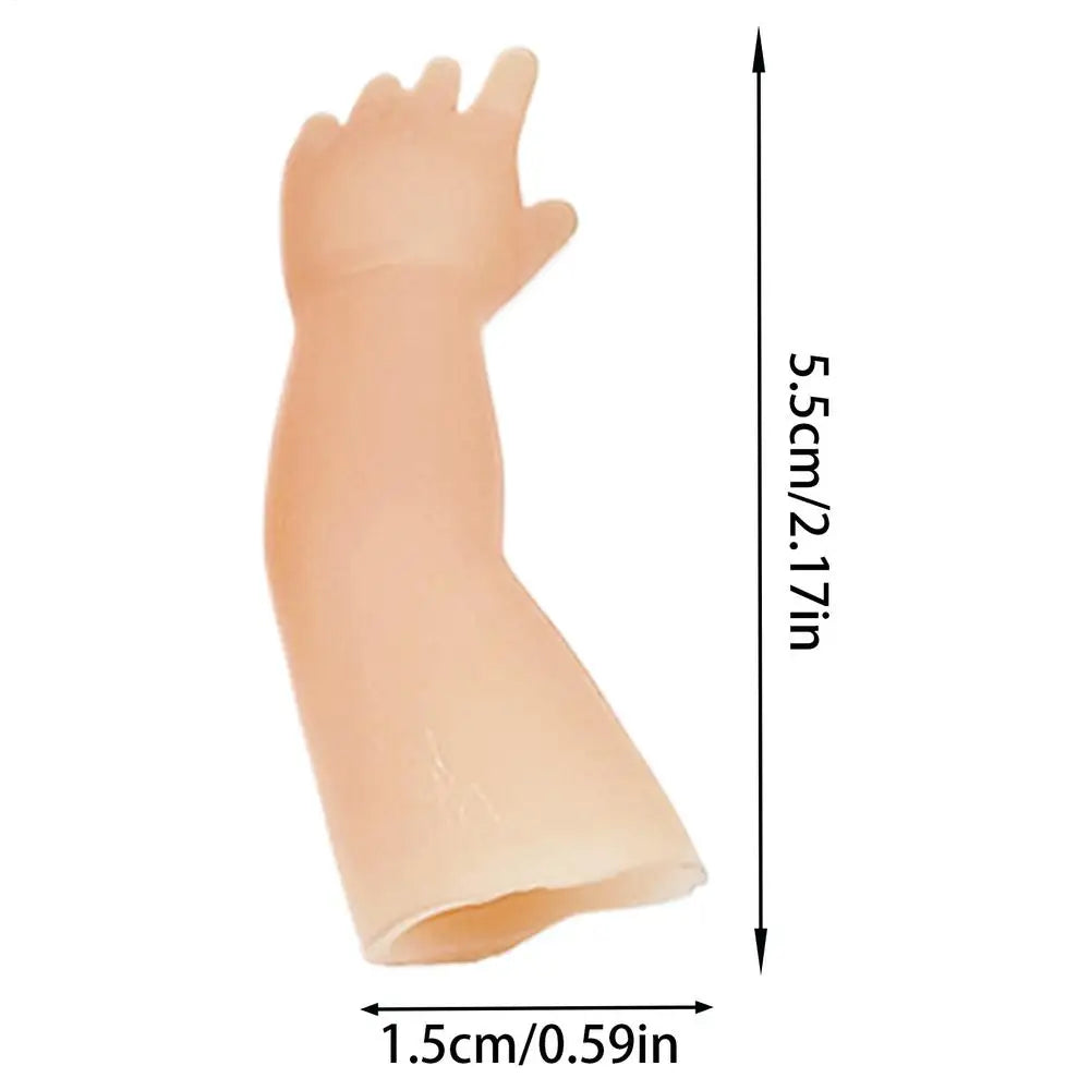 Funny Magic Tricks Coin Disappearing Toys Little Hand Prank Joke Magic Props C oins Disappear Performance Magicians Mini Arm