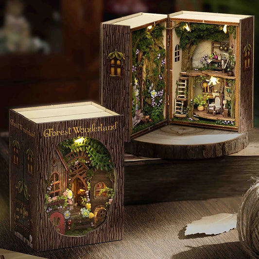 DIY Miniature Doll House 3D Puzzle Small House Assembly Building Model Kit Toys Home With Furniture Lighting Wooden Crafts Gi