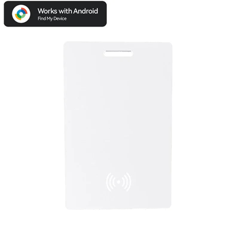 Wallet Tracker Card, Rechargeable Thin Finder, Works with Google Find My (Android Only),Item Locator for Luggage Tags Passpor