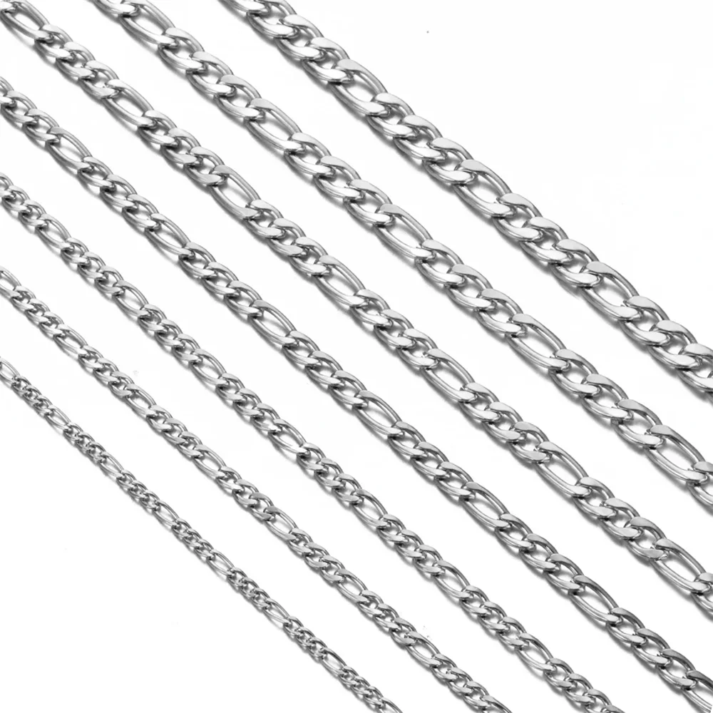 925 Sterling Silver Necklace 2-12mm Width 40-75cm Long Chain Lobster Clasp Men and Women Engagement Jewelry