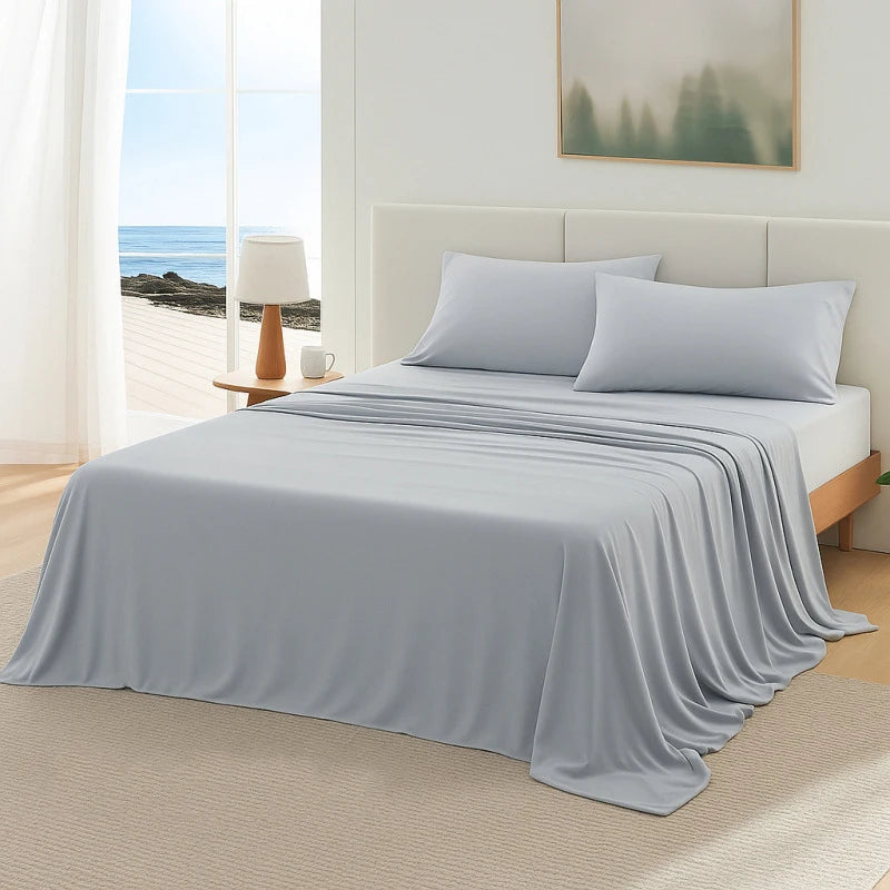 Summer Bed Blanket Ice Silk Cooling Blanket Air Conditioning Quilt Skin-friendly Light And Thin Breathable Quilt For Home Off