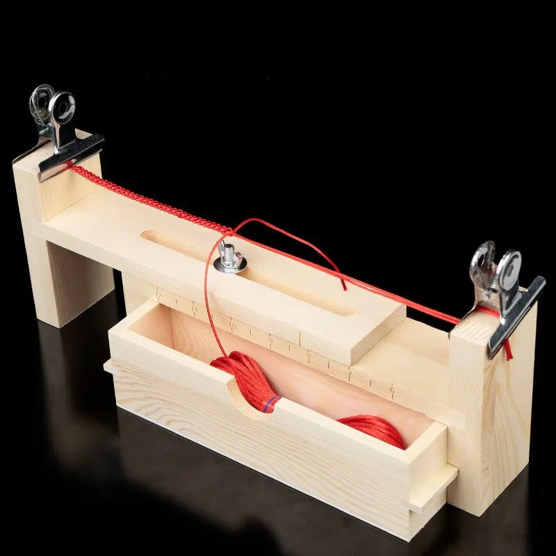 Diy Bracelet Red Rope Solid Wood Braiding Frame Handmade Fixed Tools Braided Rope Artifacts Fixed Plate - G1176D