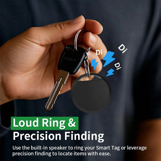 Airtag Tracker Google Find Hub Android Smart Tags Bluetooth Search Locator Tracking Finder Luggage Keys Bag