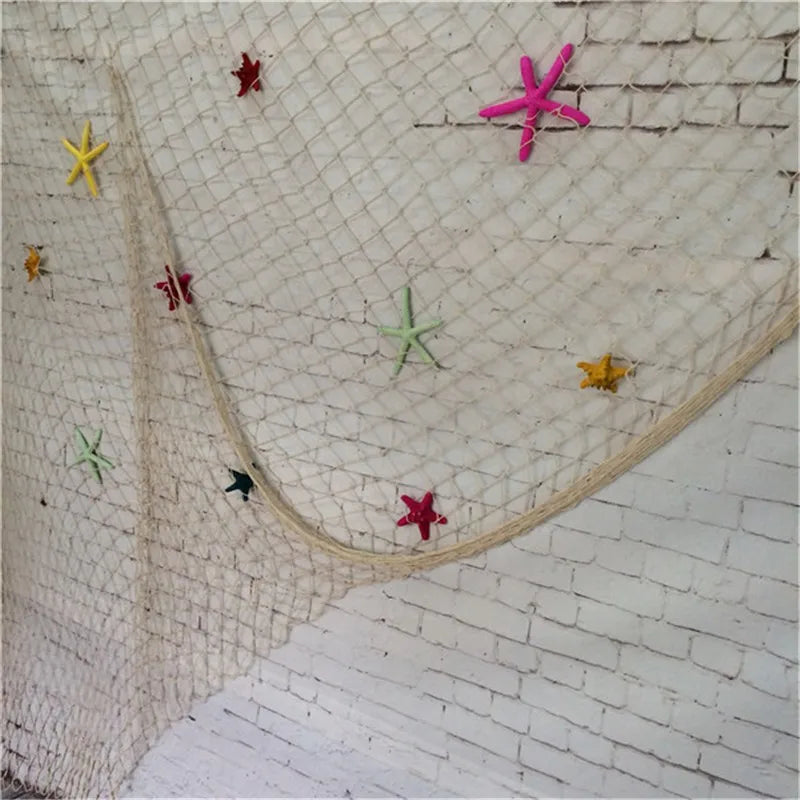 Fishing Net Wall Hangings Nautical Decor For DIY Crafts