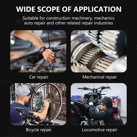 SEAMETAL Universal Torx Wrench Adjustable Wrench Board Double-head Multipurpose Torx Spanner Repair Hand Tools 3-17mm 8-24mm