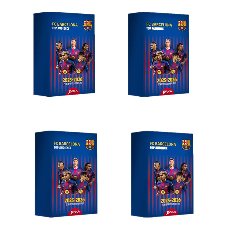 2025-26 Daka Collection Card Messi Yamal Mbappe Football Real Madrid Barcelona Manchester Juventus Ale Milano Star Player Car