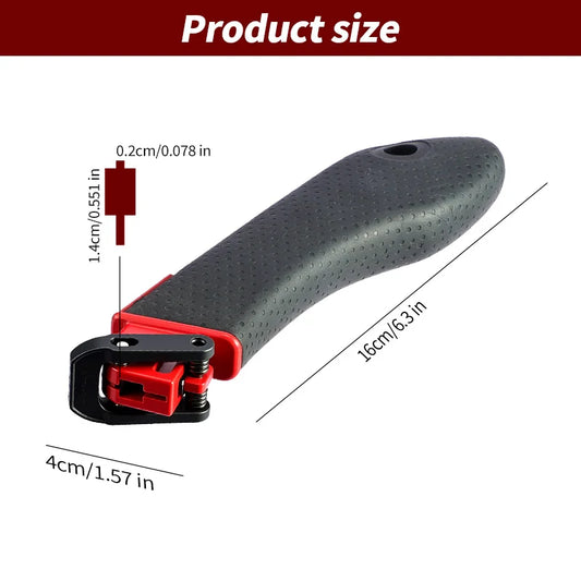 Reciprocating Saw Manual Handle Universal Interface Anti-Slip Comfort-Grip Handle Easy to Carry for Reciprocating Saw Blade