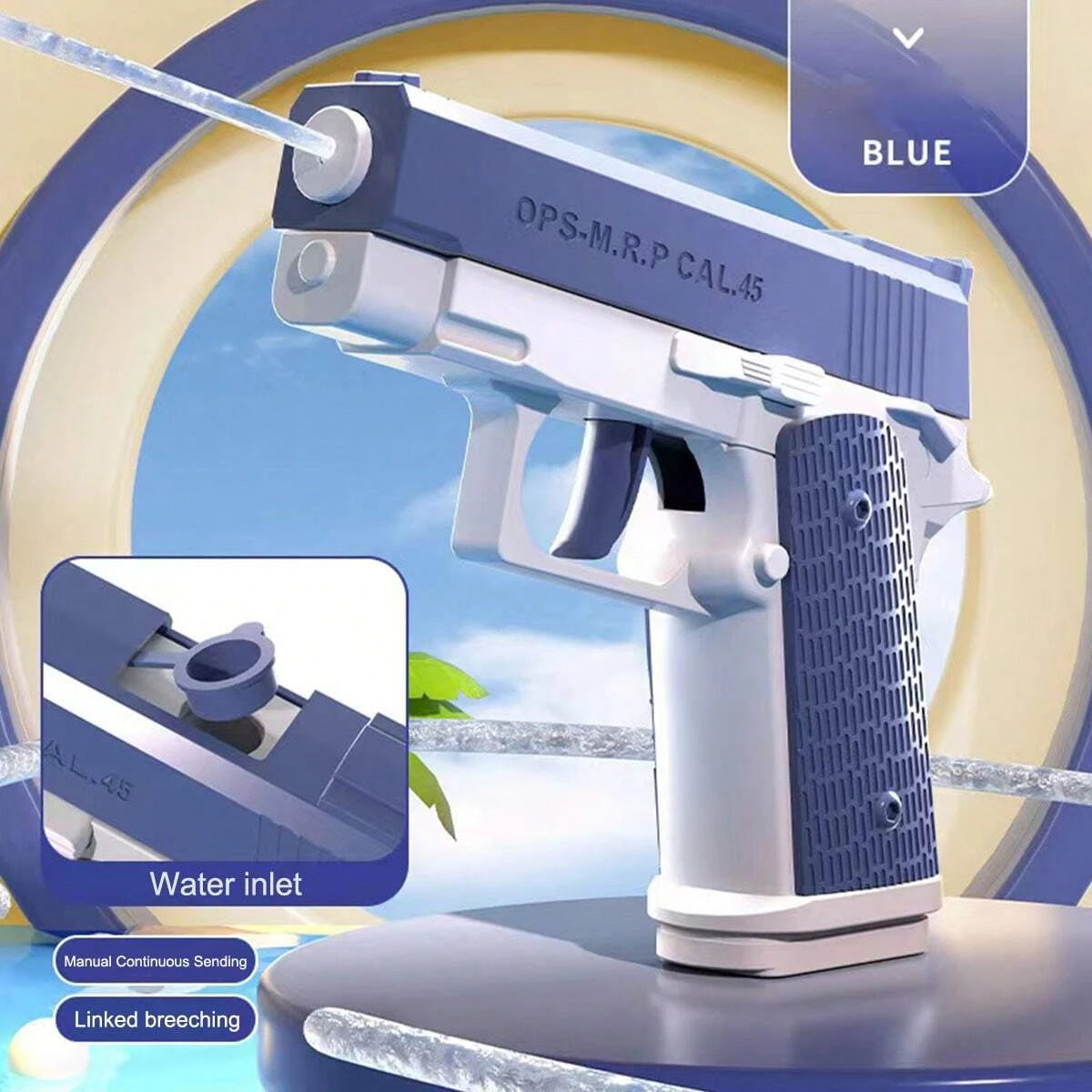 M1911 Water Guns Pistol Toy Squirt Guns, Summer Pool Beach Shooting Games Outdoor Toys, Water Blaster Pistol for Kids Adult -