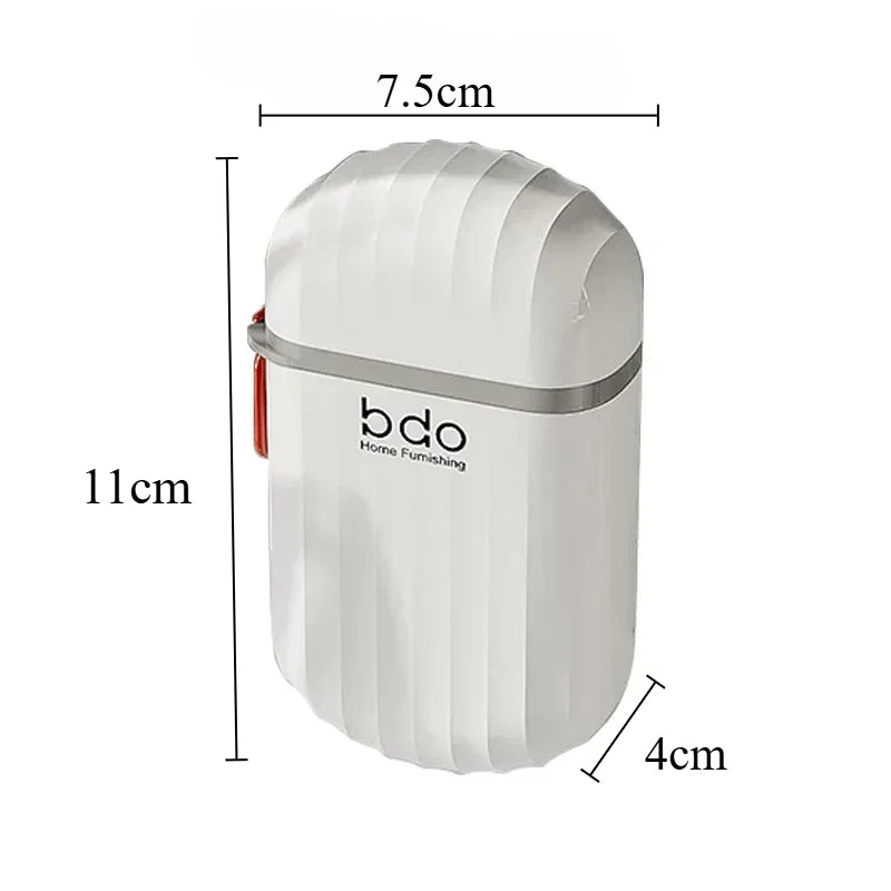 Travel Portable Soap Box with Lid Sealed and Drainable Small Soap Case Bathroom Drain Tray for Camping Traveling Soap Contain