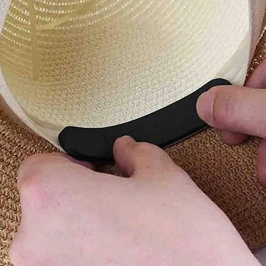 Hat Adjuster Bands 10PCS Hat Adjusting Tapes Adhesive Pads Hat Size Reducing Inserts For Baseball Caps Fisherman's Hats Sun