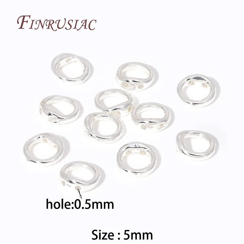 10/20Pcs 18k Real Gold Plated End Cap For Jewelry,Crimp Beads,Jewelry Making Materials,Clam Shell Bead Tip,DIY Accessories