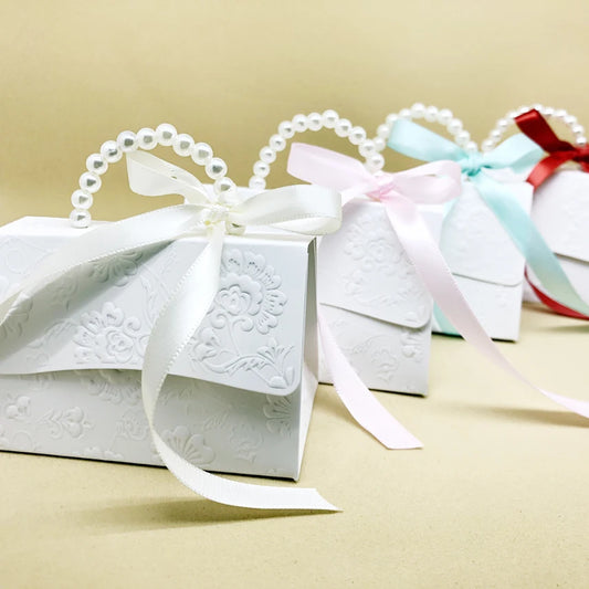 RMTPT 10/20pcs/lot Portable Party Wedding Favor Candy Boxes Baby Shower Gift Boxes wedding party favor box Candy gift boxes
