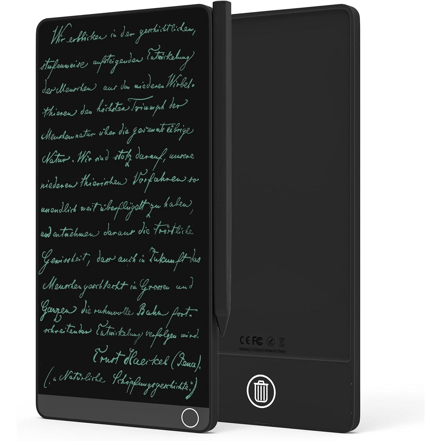 6.5" Full Screen LCD Writing Tablet, Portable Digital Notepad, Lightweight Pocket Design, Ideal For Creative Sketching Drafti