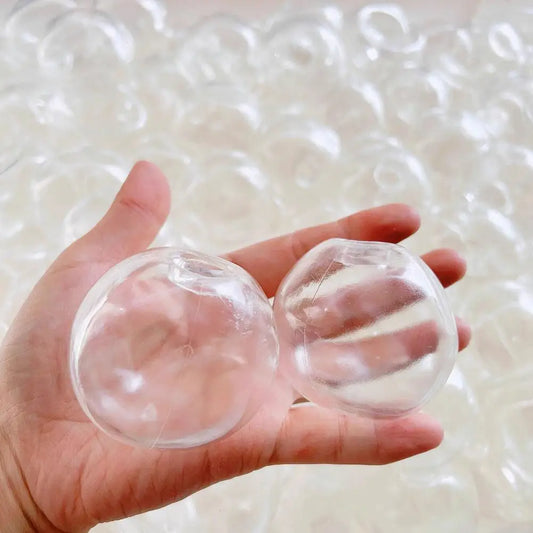 Tpr empty water polo decompression hand-made empty ball DIY toy empty leather can not be broken noisy ball filling accessorie