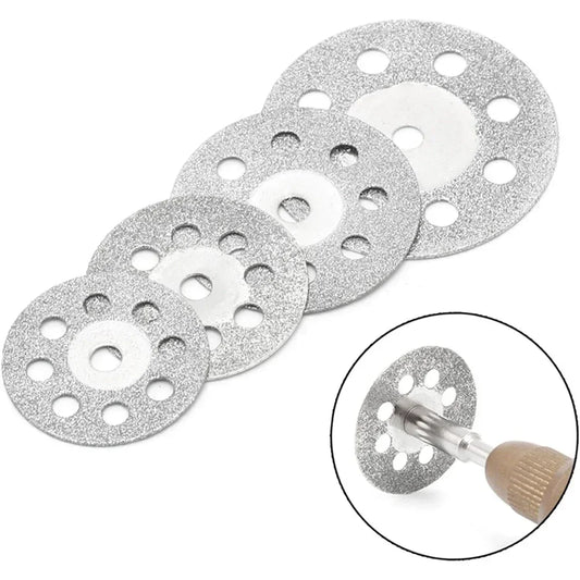 22mm Diamond Cutting Disc 3mm Grinding Wheel Mandrel for Metal Cutting Rotary