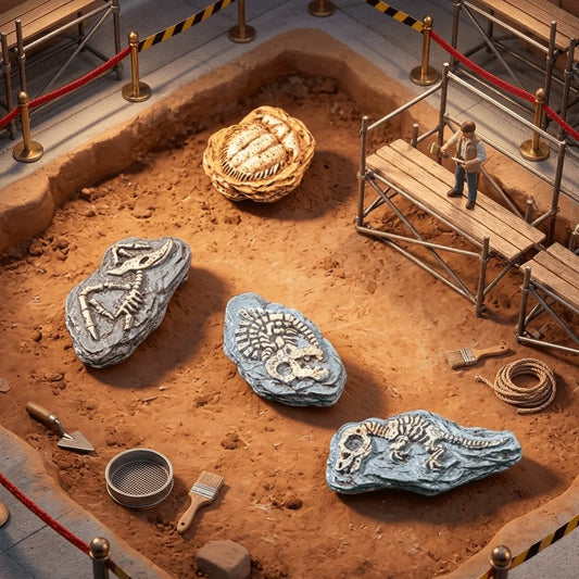 4pcs Micro Landscape Simulation Dinosaur Fossils, DIY Decorations, Desktop Accessories Small Ornaments