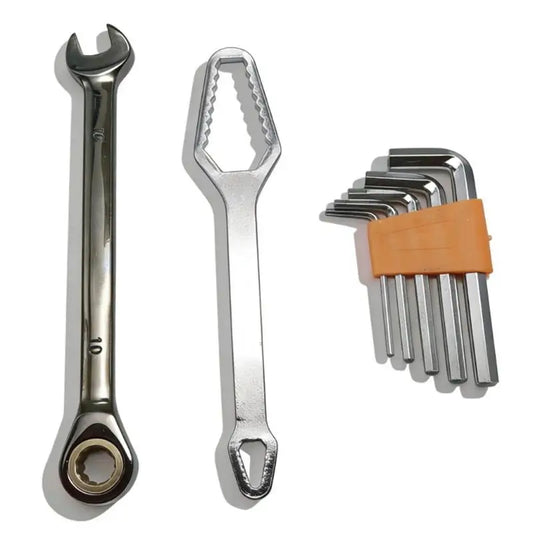 Complete Combination Wrench Including And Box End Versatile Tool Double End Wrench For Mechanics D2RD