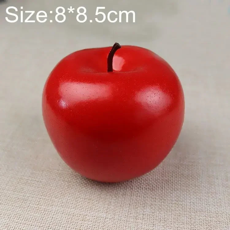 Artificial Fruits and Vegetables Home Decoration Fake Orange Peach Apple Pear Grape Lemon Peach Ornament Food Photography Pro