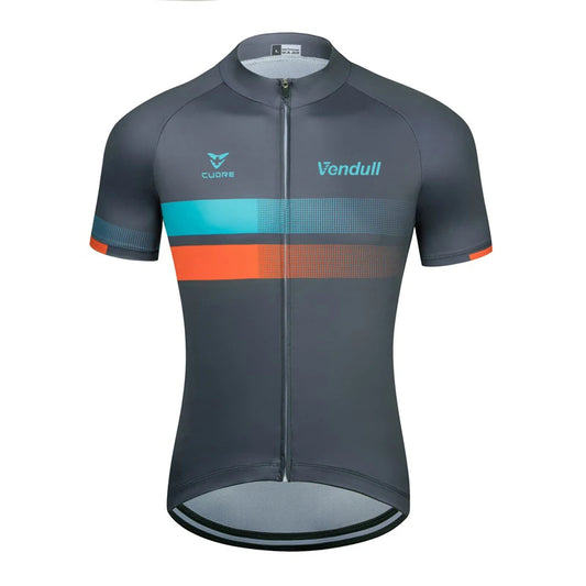 2024 Vendull Team Cycling Jersey Shirt Racing Sport Bicycle Shirt Ropa Ciclismo Pro Man MTB Bike Jersey Summer Cycling Wear