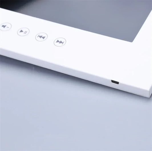 7 inchs Birthday Video Book Card 4GB Lcd Invitation Gift Music Greeting Card Upload Videos Photos Wedding Invite Digital fram
