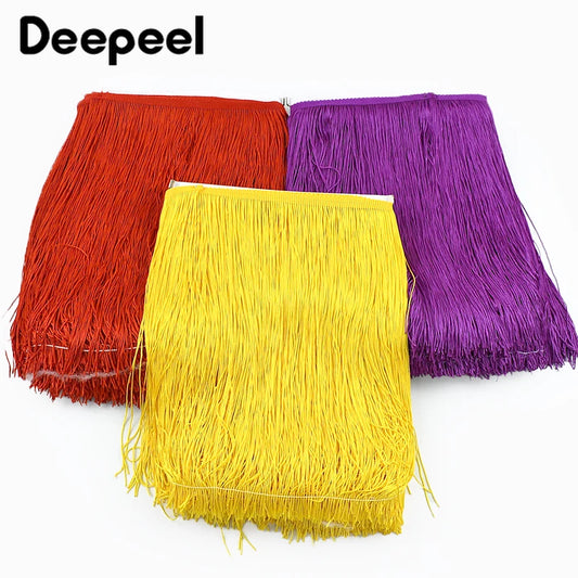 Lace Trim Fringe Tassels 2/5/10M, 30cm Long, For Curtain, Sewing, DIY Accessories