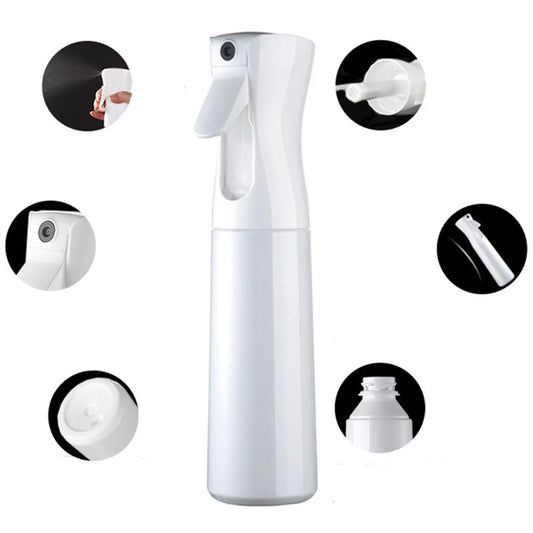 200/300/500ml High Pressure Spray Bottles Refillable Bottles Continuous Mist Watering Can Automatic Salon Barber Water Spraye