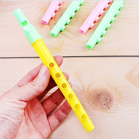 20 Pcs Mini Fun Kids Party Favor Colorful Flute Musical Instrument Toys Birthday Gift Souvenir Piñata Boys Girls Carnival Pri