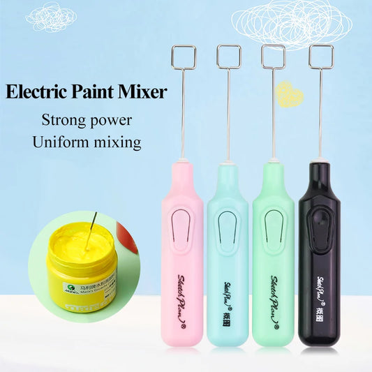 Electric Gouache Paints Mixer/Stirrer/Agitator Student/Artist Pigments Fast
