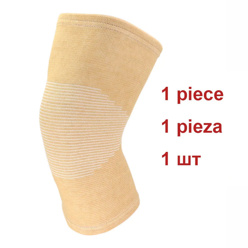 Bamboo Charcoal Knee Warmers for Men & Women - Breathable Thin-Knit Thermal Sleeves with Anti-Slip Grip, Joint Support Comfor