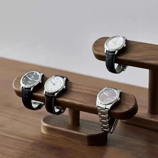 Walnut Color Watch Bracket Display Holder Jewelry Bracket Chain Anklets Hanger Stand Racks Organizer For Counter Shows, 1PCS
