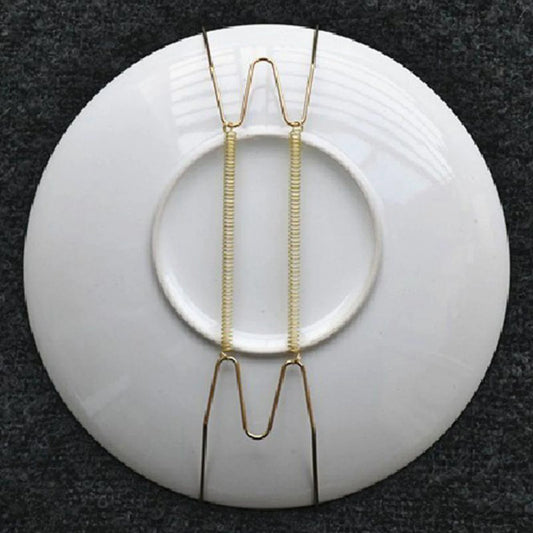 4 Pcs Plate Dishes Hanger Invisible Plate Hangers Holder Wall Hooks Home Decor Fit For Decorative Plates Antique China