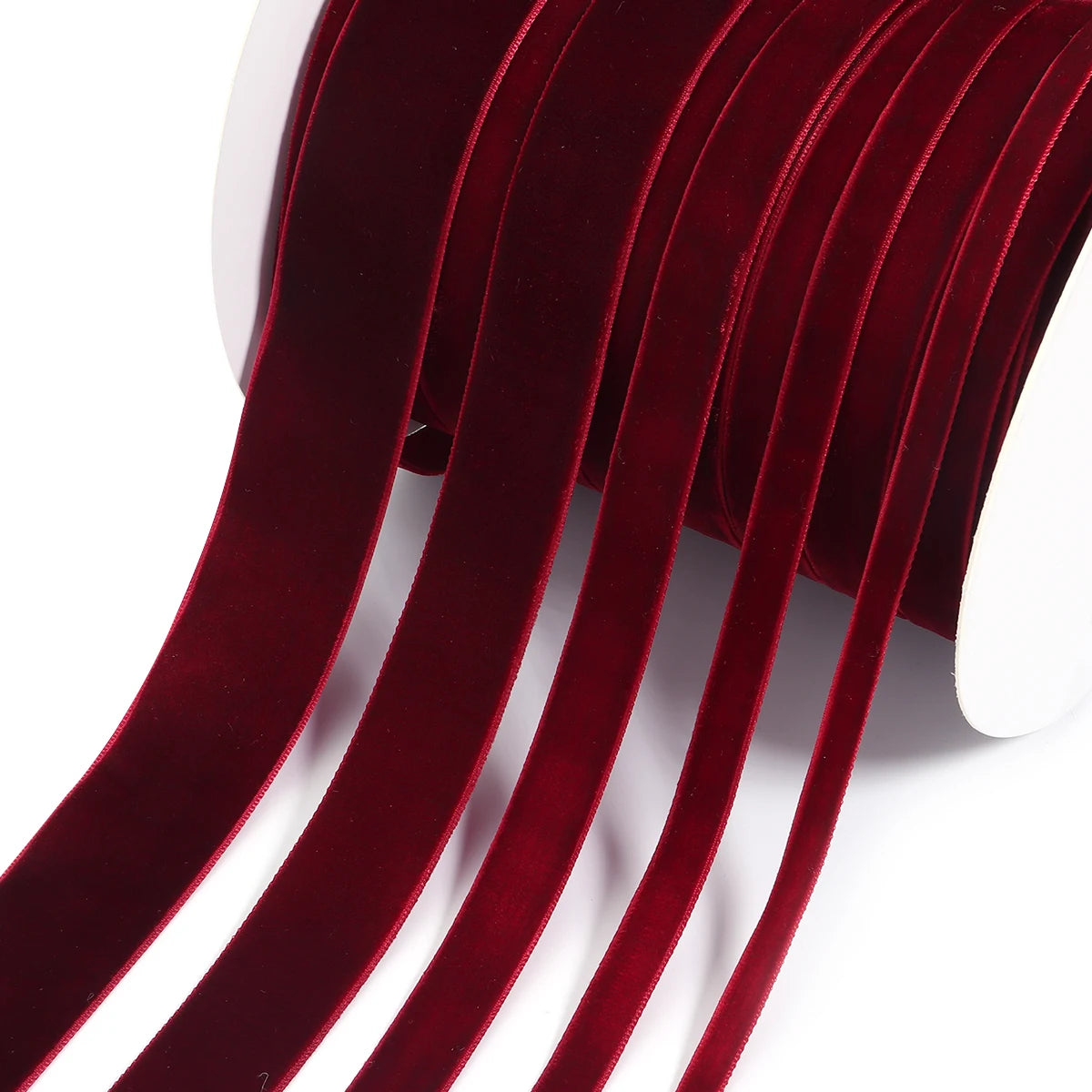 Organza Ribbons, 50 Yards Per Roll, White, 12/15/20/25/40/50mm, Gift Wrapping, Christmas